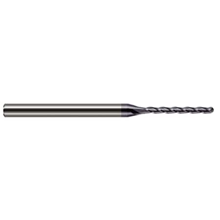 Harvey Tool Miniature End Mill - Ball - Long Flute, 0.0780" (5/64) 35178-C3
